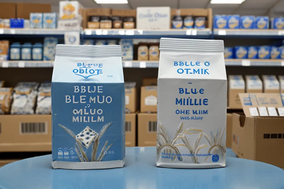 Eine Hafermilchpackung auf dem Boden eines Supermarktes als Symbol für kleine Konflikte.